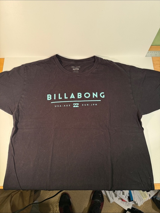 Billabong Other - Billabong Black Tee with Mint Logo